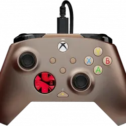 Mando - PDP Xbox Series X Rematch Wired Controller, Para Series, Cable, Nubia Bronze