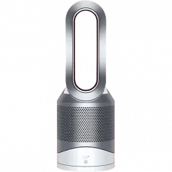 Purificador de aire - Dyson HP00 Pure Hot+Cool, 3 en 1: Purifica, Ventila y Calienta, Oscilación 70º, HEPA 360º Glass