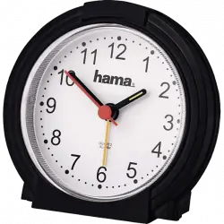 Reloj - Hama Classic, Analógico, Pilas AA Mignon, Negro