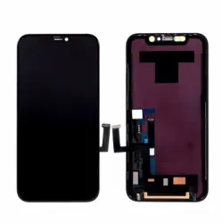 Ricambio Lcd Display Schermo Frame Screen Touch Nero Per Apple Iphone 11 Incell