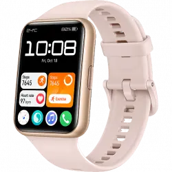 Smartwatch - Huawei Watch Fit 2, Batería hasta 10 días, 140 210 mm, Polímero, Sakura Pink