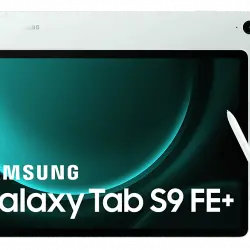 Tablet - Samsung Galaxy Tab S9 FE Plus Wifi, 128GB, 8GB RAM, Verde Claro, 12.4", S Pen, WQXGA, Exynos 1380, Android 13