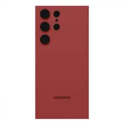Tapa De La Batería Para Samsung Galaxy S23 Ultra Original Rojo