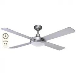 Ventilador De Techo Martec Lifestyle Dc Motor Light Aluminium