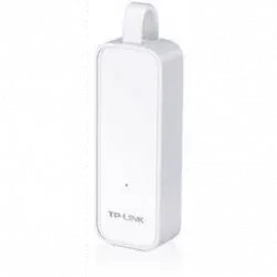 Adaptador Wi-Fi USB - TP-Link UE300, LAN Gigabit 3.0, 1 Gbps, Blanco