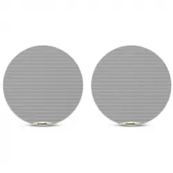 Audibax CM608-BT Altavoces Techo Blancos Bluetooth Empotrables 2 Vías 2 x 40W 6.5" Rejilla Magnética