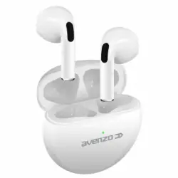 Auriculares Inalámbricos Avenzo AV-TW5008WBL - Blanco