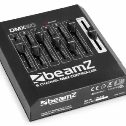 Beamz 154.032 Dmx60 Controladora 6 Canales Controladora Dmx Profesional