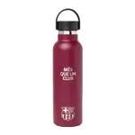 Botella Termo Runbott FCB 600ml - Més que un club + Escudo grana