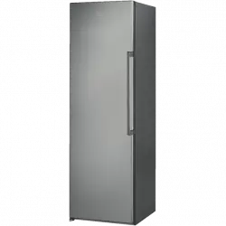 Congelador vertical - Hotpoint UH8 F1C X 1, 259 l, 187.5 cm, Total No Frost, Fast Freezing, Inox