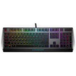 Dell Alienware AW510K Low Profile Teclado Mecánico Gaming RGB Cherry MX Red Layout USA