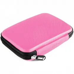 Duronic HDC2/PK Funda Protectora de Goma para Disco Duro Rosa