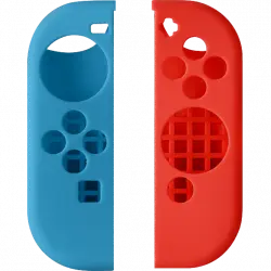 Funda - Isy Switch Joy silicona, Para Nintendo Switch, Azul y Rojo