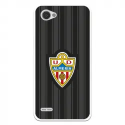 Funda Oficial Ud Almería Fondo Negro Para Lg Q6