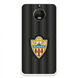 Funda Oficial Ud Almería Fondo Negro Para Motorola Moto G5s