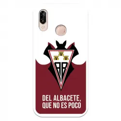 Funda Para Huawei P20 Lite Del Albacete Escudo "del Albacete Que No Es Poco" - Licencia Oficial Albacete Balompié