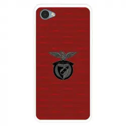Funda Para Lg Q6 Del Escudo Fondo Granate - Licencia Oficial Benfica