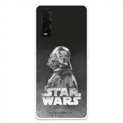 Funda Para Oppo Find X2 Oficial De Star Wars Darth Vader Fondo Negro - Star Wars