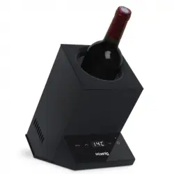 HKoenig LVX26 Enfriador de Vino hasta 9cm de Diámetro con Control Digital 72W Negro