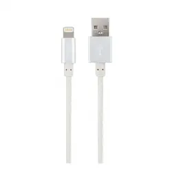 Inves - Cable B1 Silver De Conector Lightning A USB De 1 Metro