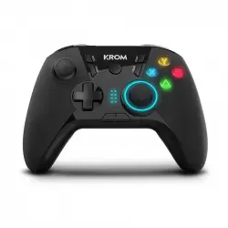 Krom Kloud Gamepad Inalámbrico para PC/Switch/Android/IOS Negro