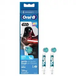 Oral-B Pack 2 Recambios de Cepillo Eléctrico Star Wars