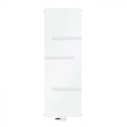 Radiador De Baño 1800x604 Mm Blanco Con Juego De Conexión Al Suelo Ml-design