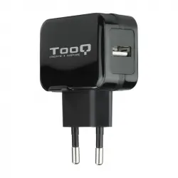 Tooq TQWC-1S01 Cargador USB 5V 2.4A Negro