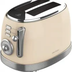 Tostadora Cecotec Toast&Taste 800 Vintage Beige