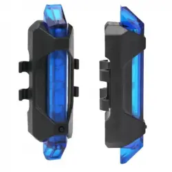 Urban Scout Luces LED Rueda Trasera USB Azules