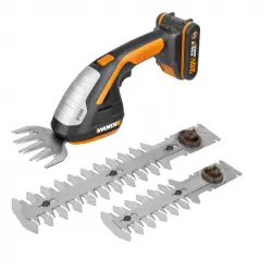 Worx WG801E Tijeras 3 en 1 + Batería 2.0Ah + Cargador