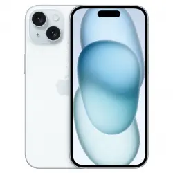 Apple - Apple iPhone 15 256 GB Azul móvil libre (Reacondicionado grado A).