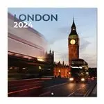 Calendario de pared 2024 Erik 30x30cm Londres