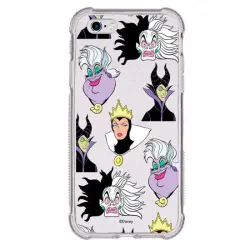 Funda Brillantina Para Iphone 6 Oficial De Disney Villanas Patrón - Villanas Disney