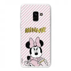 Funda Oficial Disney Minnie, Gold Balloon Samsung Galaxy A5 2018