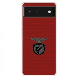 Funda Para Google Pixel 6 Del Escudo Fondo Granate - Licencia Oficial Benfica