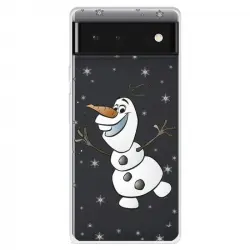 Funda Para Google Pixel 6 Oficial De Disney Olaf Transparente - Frozen