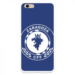 Funda Para Iphone 6 Plus Del Zaragoza Cf Femenino Escudo Grande Fondo Azul - Licencia Oficial Zaragoza Cf Femenino