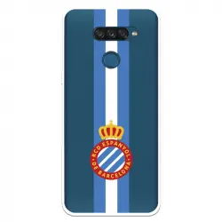 Funda Para Lg K50s Del Rcd Espanyol Escudo Albiceleste Escudo Albiceleste - Licencia Oficial Rcd Espanyol