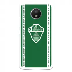 Funda Para Motorola Moto E4 Del Elche Cf Escudo Fondo Verde Escudo Fondo Verde - Licencia Oficial Elche Cf
