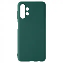 Funda Para Samsung A13 5G / Galaxy A04s Silicona Antihuellas Verde Mate
