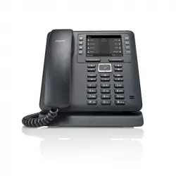 Gigaset Maxwell C Teléfono DECT Inalámbrico VoIP Eléctrico con Cable USB Negro