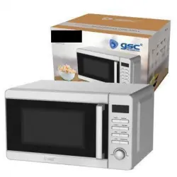 Gsc Evolution Microondas Con Grill | 20l Capacidad | 5 Niveles De Funcionamiento | Temporizador Hasta 30 Minutos | 700w | 800w En Función Grill |