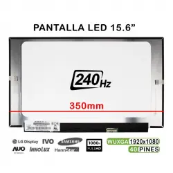 Pantalla Led De 15.6" Para Portátil Ne156fhm-nz1 V8.0 240hz Fhd 40 Pines