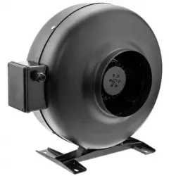 Primematik - Ventilador De Tubo De 150 Mm. Extractor De Conducto En Línea Para La Ventilación Industrial Kh05300