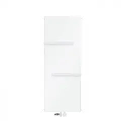Radiador De Baño 1600x604 Mm Blanco Con Base Juego De Conexión Ml-design