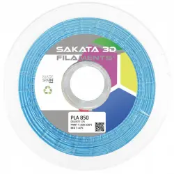 Sakata 3D Bobina de Filamento PLA 850 1.75mm Celeste 1Kg