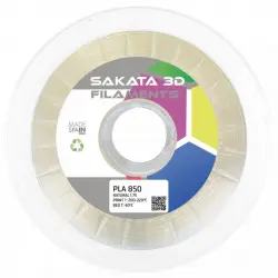Sakata 3D Bobina de Filamento PLA 850 1.75mm Natural 1Kg