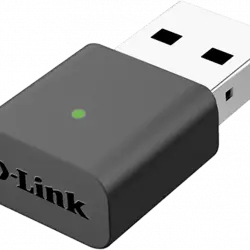 Adaptador Wi-Fi USB - D-Link DWA-131, WiFi4 N300, 2.0, Comp. Windows, Mac OS, Linux, Negro