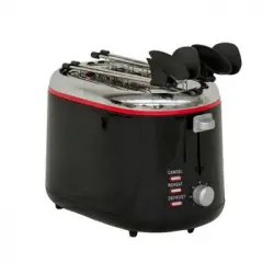 Ardes Ar1t25 Tostadora 2 Rebanada(s) Negro, Acero Inoxidable 850 W
